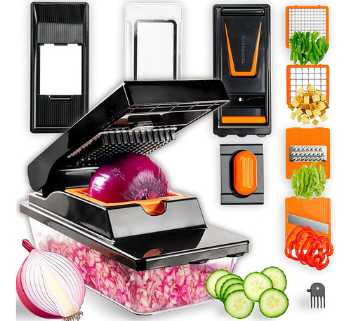 Nutrislicer Xl All In 1 Mandoline Slicer & Vegetable Ch...