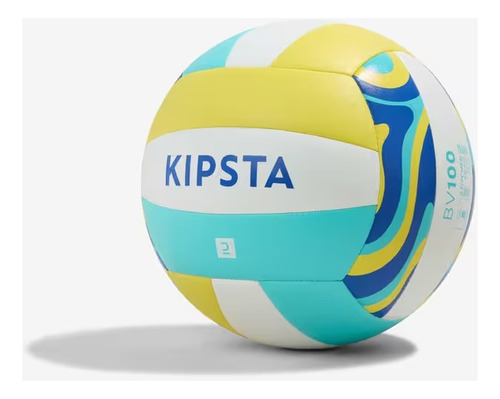 Balón Voleibol Playa Kipsta Bv100 Classic Turquesa Talla 5 Turquesa