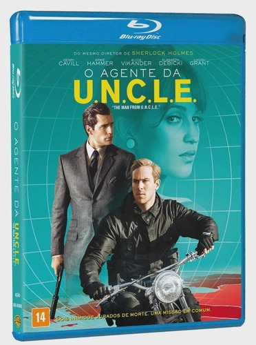 O Agente Da U.n.c.l.e. - Blu-ray - Henry Cavill