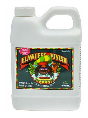 Flawless Finish 500ml Limpiador Raíz Flush Mejora Cosechas