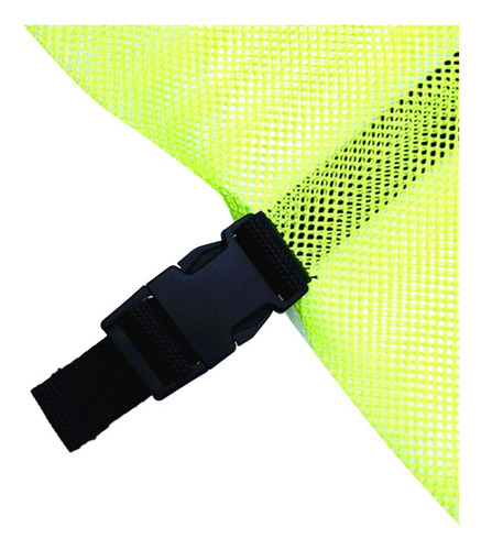 2 Bolsa De Almacenamiento De Malla Para Buceo De Amarillo