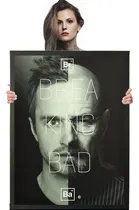 Comprar Poster Emoldurado Série Breaking Bad Jesse Pinkman A1