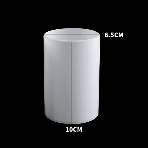 Paquete De Moldes De Silicona Para Flores Y Velas 3d Cylinder-round-2-pack