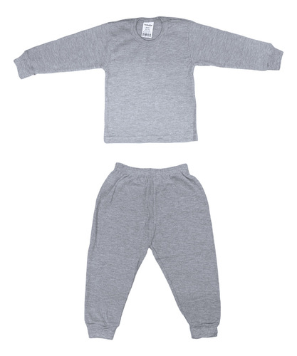 Conjunto Térmico Algodón Playera Pantalón Bebés Niñas Niños