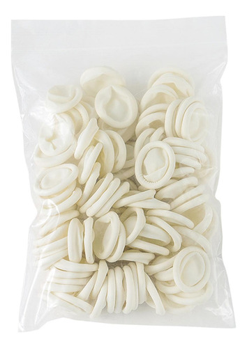 300 Guantes Desechables De Látex For Dedales