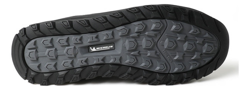 Botín Caña Alta Hombre Negro Michelin Dr37