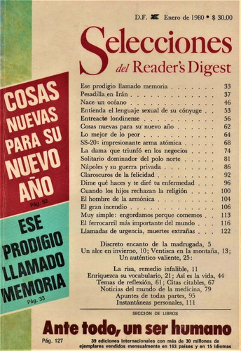 Selecciones Enero 1980 - Memoria - Pesadilla En Irán - Ss-20