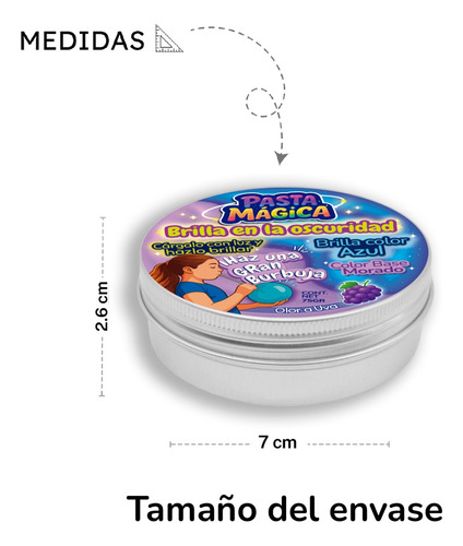 Slime Que Brilla En La Oscuridad Super Estirable Con Aroma Rojo