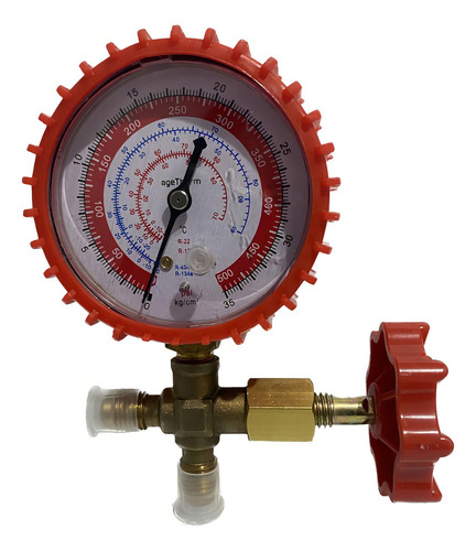Manifold Manômetro 1 Via Alta Para Gás R12 R22 R134a R404a