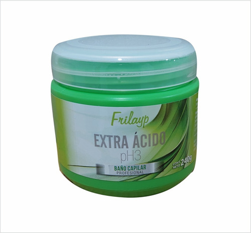 Baño De Crema Capilar Producto Extra Acido X 240gr Frilayp