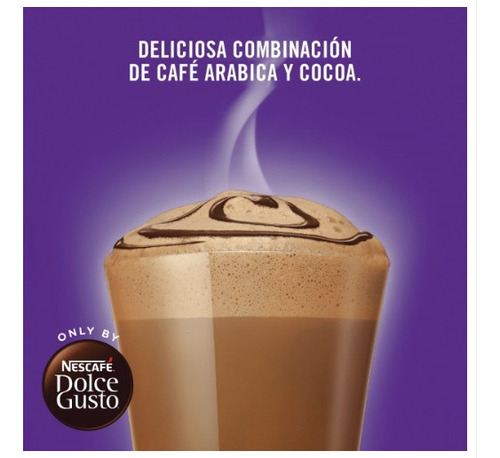 Imagen 3 de 10 de Nescafé Dolce Gusto 16 Cápsulas Sabor Mocha En Oferta!!