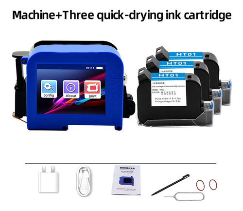 3inks Mini Impresora De Etiquetas Portátil, Fecha Producción