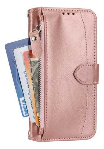 A Funda Tipo Cartera Con Cremallera For iPhone