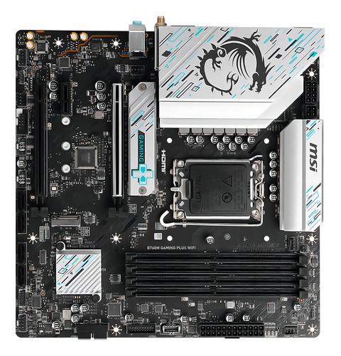 Tarjeta Madre Msi B760m Gaming Plus Wifi Lga 1700 Ddr5 M.2