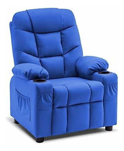 Mcombo Big Kids Silla Reclinable Con Portavasos Para Habitac