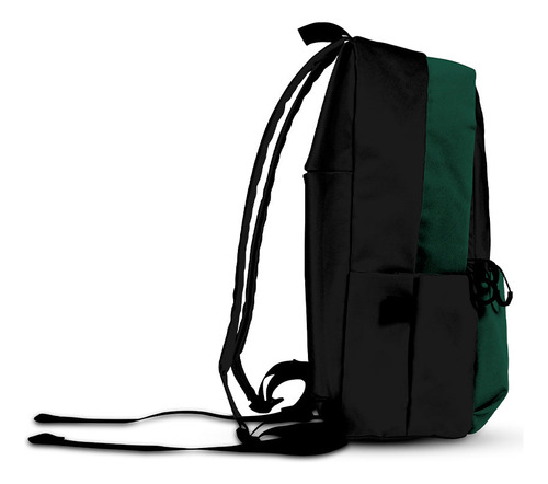 Mochila Para Laptop Coolcapital Tanker 15 Pulgadas Color Negro con Verde