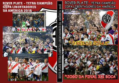 Dvd River Plate Campeão Copa Libertadores 2018 - 3x1 Boca