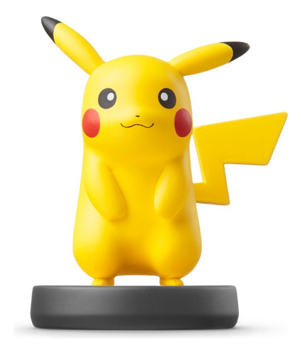 Figura interactiva para videojuegos Pikachu de Nintendo Amiibo franquicia Super Smash Bros