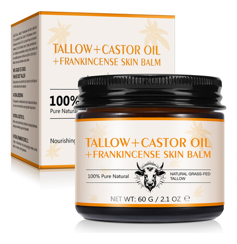 Óleo De Rícino De Sebo, Óleo De Olíbano, Creme Hidratante E