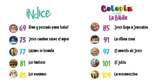 Imagen 9 de 9 de Colorin Cuenta La Biblia - La Historia De Jesús -