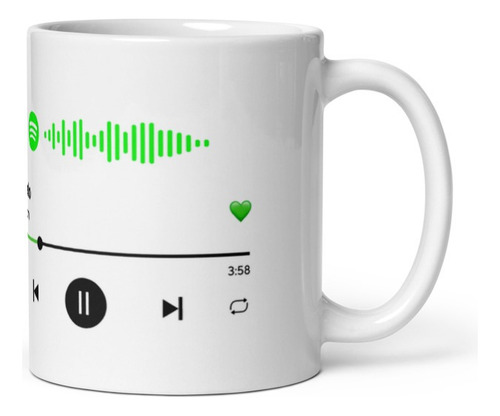 Taza Musical Allison | Miedo  Taza