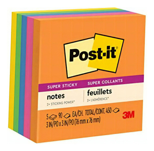 3m Post-it Notas Adhesivas Super Sticky Rio De Janeiro 3x3