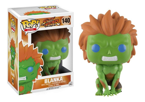Muñeco Funko Pop Blanka Street Fighter Coleccion 140 Rdf1