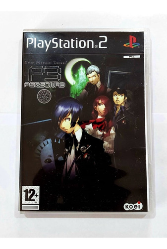 Jogo Persona 3 Ps2 Com Capa+poster