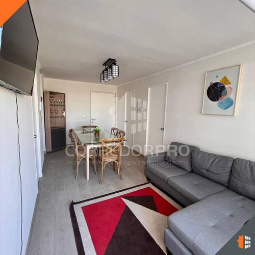 Depto De 2d+1b+terraza Y Estc. Cerca A Metro El Parrón