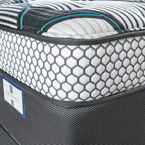 Colchón King Size Spring Air Four Seasons Atelier Color Gris oscuro