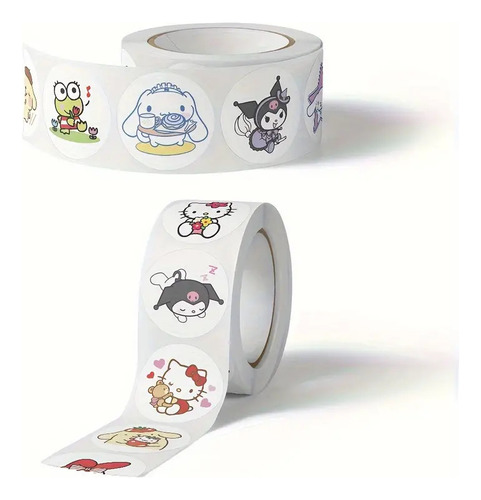 500 Calcomanías Sticker Impermeables Hello Kitty Sanrio