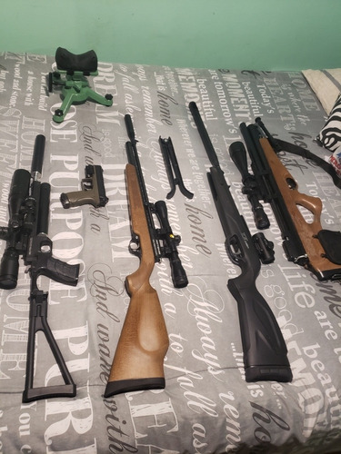 Rifles De Aire Mas Pistola Co2