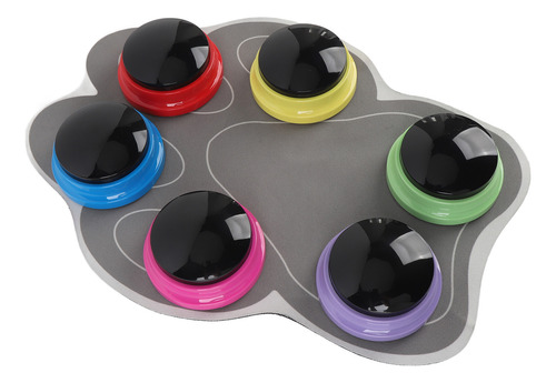 Conjunto De Botões Dog Talking, 6 Botões De Comunicação