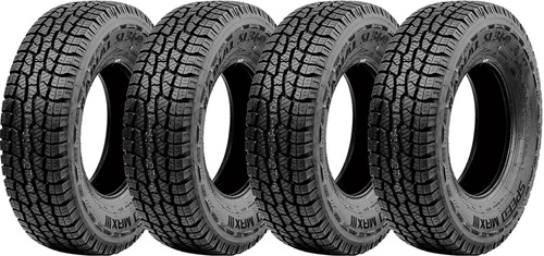 Kit de 4 pneus Speedmax Pneu de SUV/Caminhonete SL369 A/T 305/70R16 124 - 1600 kg
121 - 1450 kg A1