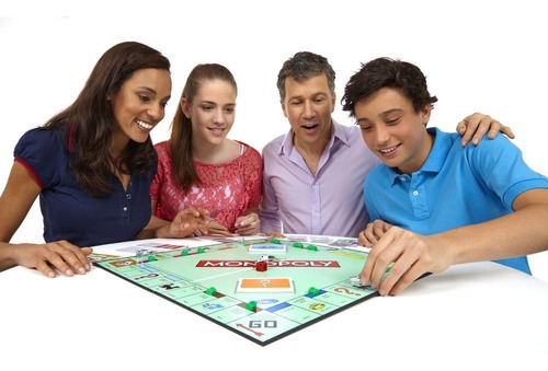 Monopoly Juego De Mesa Clásico Piezas Metálicas Hasbro