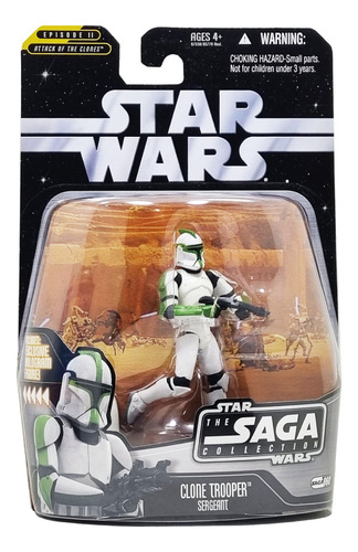 Hasbro - Star Wars - Saga Collection Clone Trooper Sergeant