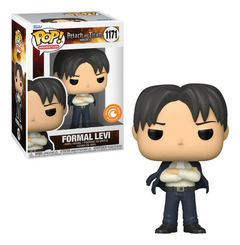 Formal Levi Funko Pop 1171 Attack On Titan Crunchyroll Nuevo