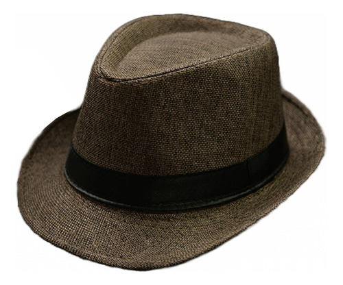 Sombrero Gardel Fedora Corto Hombre Mujer Playa Gorro Sol