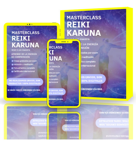 Reiki Karuna Nivel 3 Con Maestria (curso Holistico)