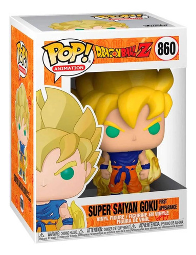 Pop! Funko Super Saiyan Goku First Appearance #860