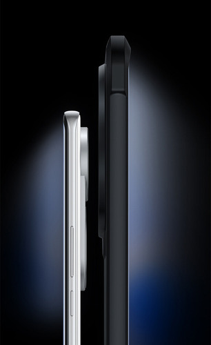 C Para Vivo V40 Soft Clear Frame + Funda Mica