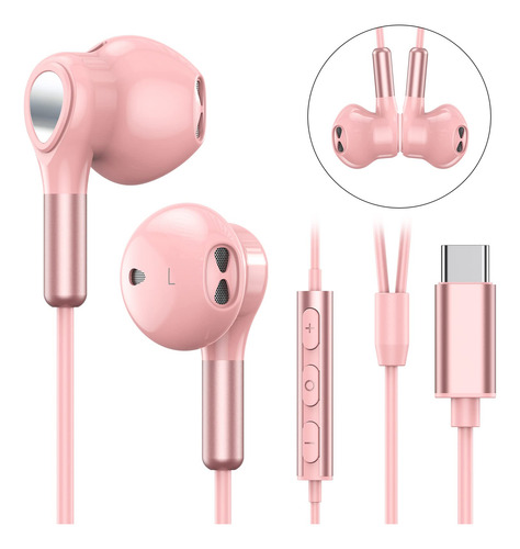 Usb C Headphones Benewy For Samsung Galaxy S24 S23 Ultra