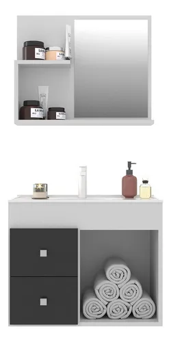 Delta Ariadna 45x55cm mueble de baño blanco
