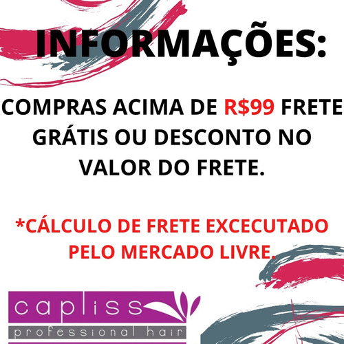 Botox Capilar Capliss 1kg+ Reconstrução Inteligente 7em1 1kg