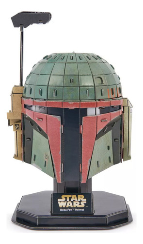 Rompecabezas 4d Build Casco Boba Fett Star Wars Spin Master