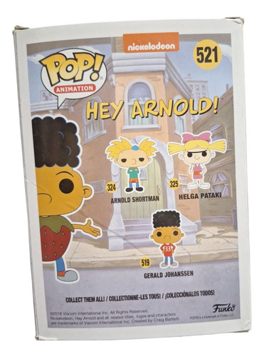 Funko Pop Strawberry Gerald (hey Arnold)