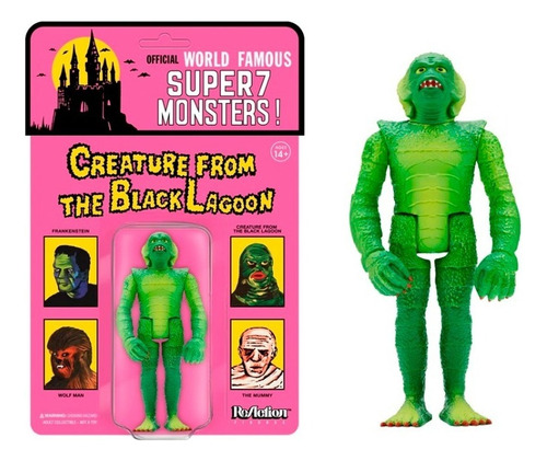 Creature From The Black Lagoon Wide Sculpt Super7 Reaction