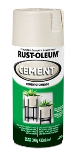 Aerosol Rust Oleum Efecto Cemento 340 Gr