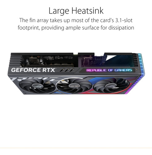 Placa Gráfica Asus Rog Strix Geforce Rtx 4060 Ti Oc 8gb Gddr