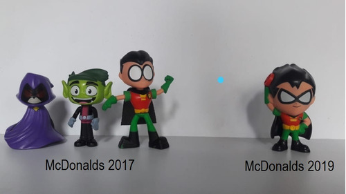 Batman Mcdonald's 7 Bonecos 